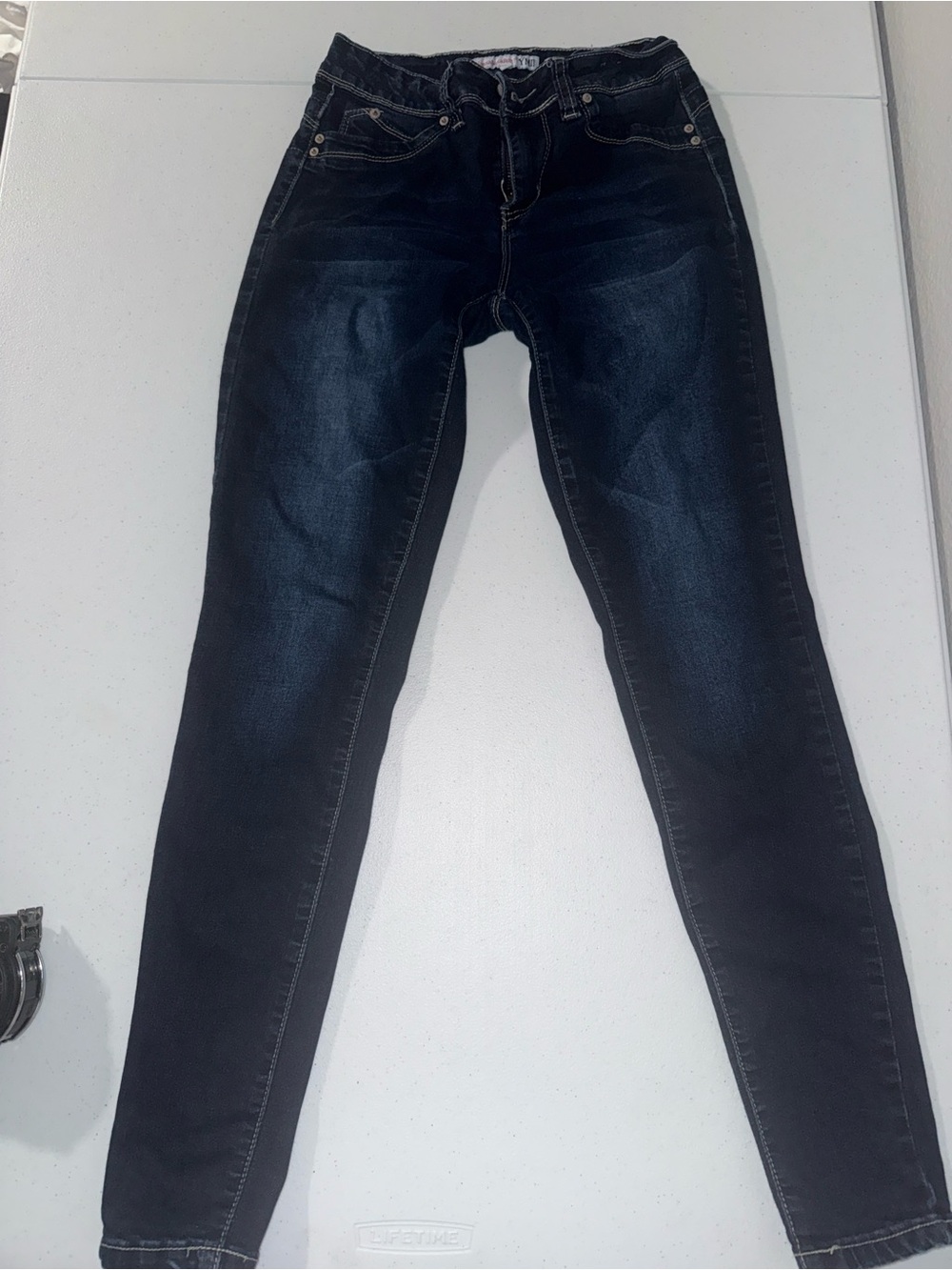 Slim Fit Black-Blue Skinny Jeans